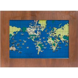 George Nelson Associates World Time Clock