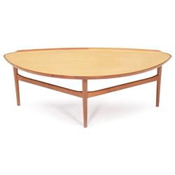 Finn Juhl coffee table, by Baker Furniture