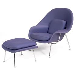Eero Saarinen Womb chair and  ottoman