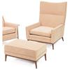 Image 1 : Paul McCobb lounge chair and  ottoman