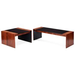 Afra and  Tobia Scarpa coffee table and  end tabl