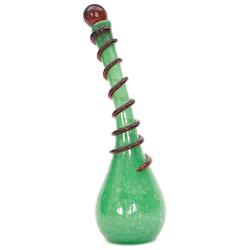 Murano pulegoso ” gooseneck bottle