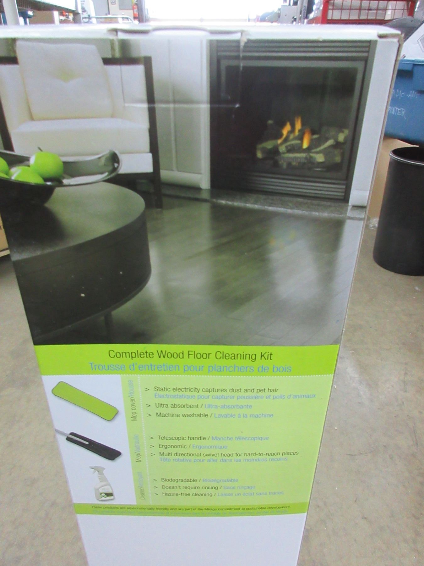 New Mirage Clean Hardwood Floor Cleaner Comes With 1 Liter Spray