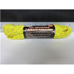 New 7 Strand Paracord 550lb / 100ft reflective / perfect for tents , tarps ,