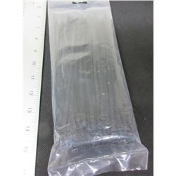 New 8" Heavy Duty Cable/Zipties 100 pieces / black