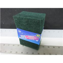 New 10 pack of Scouring Pads