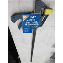 New Samona 24" Quick Ratcheting Bar Clamp & Spreader