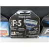 Image 2 : 3 Boxes Force F:5 Men's 5 Blade Razor Cartridges with Lube Strip / 4 per box