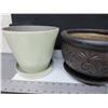 Image 2 : 3 Planter Clay Pots / no shipping on this item