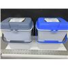 Image 1 : 2 New 2 Gallon Pet Food Containers / keeps pests out and food fresh