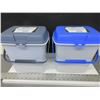 Image 1 : 2 New 2 Gallon Pet Food Containers / keeps pests out and food fresh