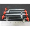 Image 1 : Set of 6 Heavy Duty Steel Tent Pegs for Hard Rocky Ground / 1/4" x 10"