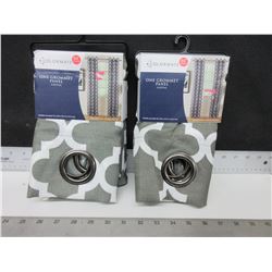 2 Colormate Grommet Panels / 40" x 84" long