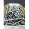 Image 2 : Box full of Large Carrige Bolts 4 , 5 & 6" / anchors / washers and more