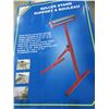 Image 1 : New Roller Stand Support / 24-1/2 - 42 inch / 1-1/2 x 15-1/2 ball bearing rollers