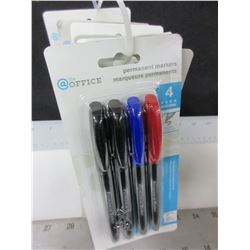 7 New packs of 4 Permanent Markers