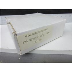 VSM 6 X 0  KP911SF / 150 grit / 100pc Sanding Disks