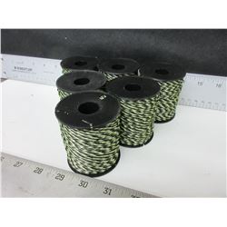 6 New Rolls of stong Mason Line / 330ft per roll