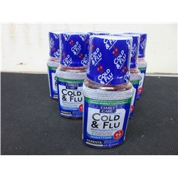 6 Bottles of COLD & FLU 4oz / Cherry