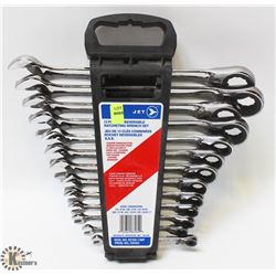 JET 13 PIECE SAE REVERSIBLE RATCHETING WRENCH SET