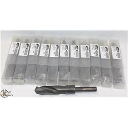 FLAT OF TWELVE 7/8" DRILL BITS
