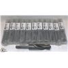 Image 1 : FLAT OF TWELVE 1" DRILL BITS