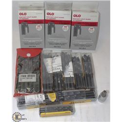 FLAT OF ASSORTED JOBBER DRILL BITS & HEAVY DUTY