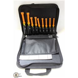 KLEIN TOOLS  9 PIECE INSULATED NUT DRIVER SET