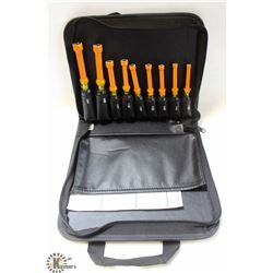 KLEIN TOOLS  9 PIECE INSULATED NUT DRIVER SET