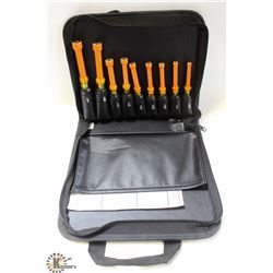 KLEIN TOOLS  9 PIECE INSULATED NUT DRIVER SET