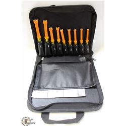 KLEIN TOOLS  9 PIECE INSULATED NUT DRIVER SET