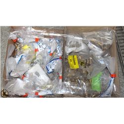 2 FLATS OF ASSORTED PIPE FITTINGS