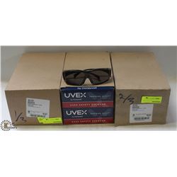 3 BOXES OF UVEX AMBIENT GLASSES