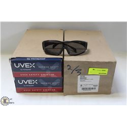 2 BOXES OF UVEX AMBIENT GLASSES