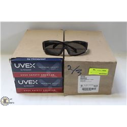 2 BOXES OF UVEX AMBIENT GLASSES