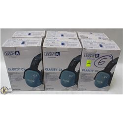 LOT OF 6 HOWARD LEIGHT CLARITY C1 EARMUFFS