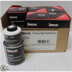 5 BOXES OF DEVCON FLEXANE HIGH PERFORMANCE 2 PART