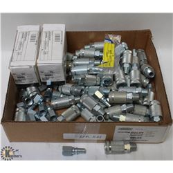 FLAT OF 3/8" QUICK RELEASE AIR HOSE FITTING