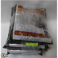 LOT OF 6 PIONEER POLYESTER/PVC RAIN SUITS SIZE 3XL