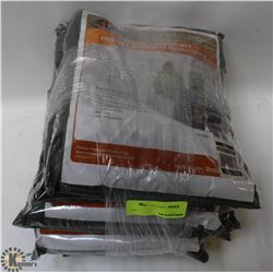 LOT OF 6 PIONEER POLYESTER/PVC RAIN SUITS SIZE 3XL