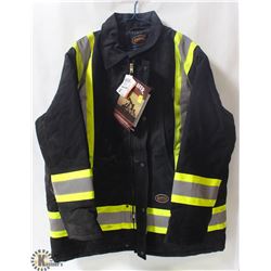 PIONEER HD COTTON QUILTED HI-VIS JACKET SIZE 2XL