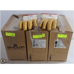3 CASES OF BEST NITTY GRITTY RUBBER GRIP GLOVES