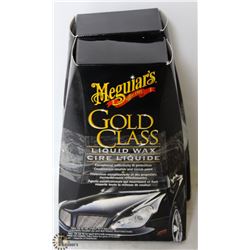 2 BOXES OF MEGUIARS GOLD CLASS LIQUID WAX KIT