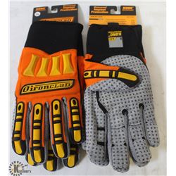 2 PAIRS OF XXL IRONCLAD HIGH PERFORMANCE GLOVES