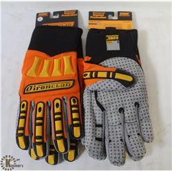 2 PAIRS OF XXL IRONCLAD HIGH PERFORMANCE GLOVES