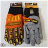 Image 1 : 2 PAIRS OF XXL IRONCLAD HIGH PERFORMANCE GLOVES