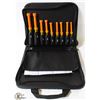 Image 1 : KLEIN TOOLS  9 PIECE INSULATED NUT DRIVER SET