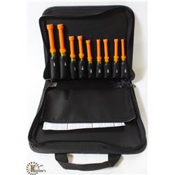 KLEIN TOOLS  9 PIECE INSULATED NUT DRIVER SET