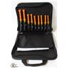 Image 1 : KLEIN TOOLS  9 PIECE INSULATED NUT DRIVER SET