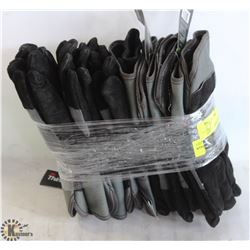 6 PAIRS OF BDG INSULATED SPLIT LEATHER TYPE WORK
